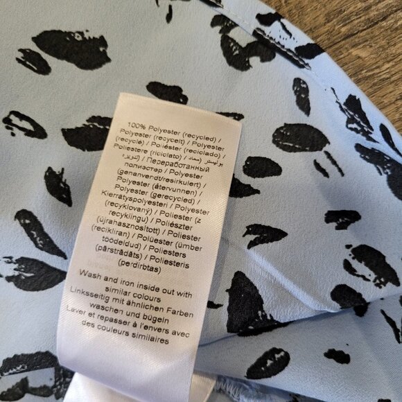 ICHI | Printed Dress | Sz. L - Picture 10 of 11